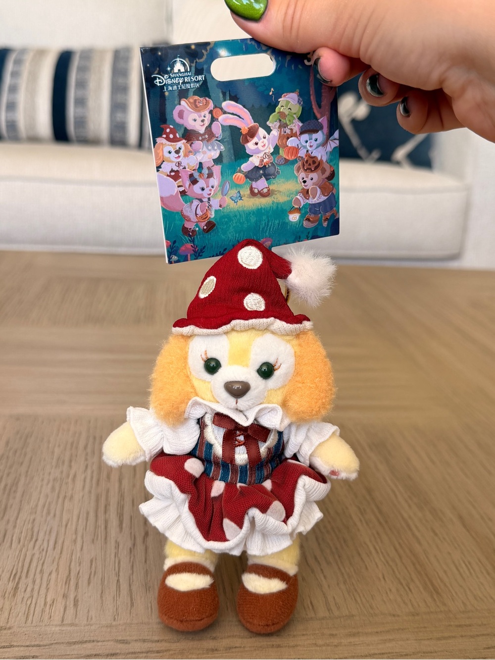 SHDL - 2025 Duffy & Friends Halloween Collection x CookieAnn Plush Keychain NWT